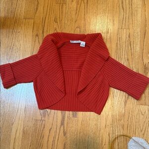 Autumn Cashmere Ribbed Shrug